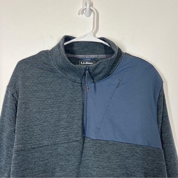 LL Bean Slightly Fitted 1/4 Quarter Zip XXL Men’s - Picture 4 of 9